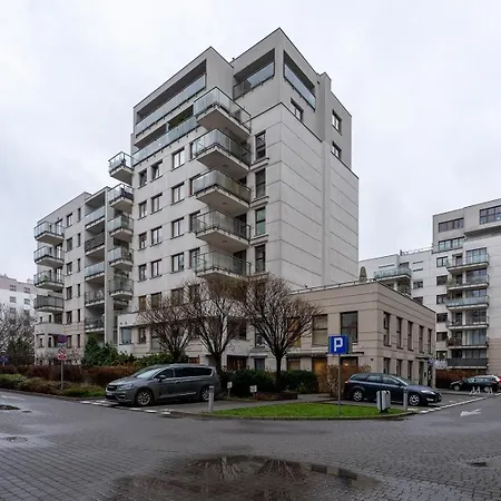 Sokratesa Business Apartments - 52M2 Terrace, Parking, Metro Nearby - By Rentujemy Warsaw Exterior photo